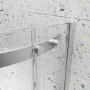 800mm Frameless Quadrant Shower Enclosure with Shower Tray - Aquila 