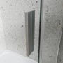 Chrome 8mm Glass Frameless Quadrant Shower Enclosure 900mm - Aquila
