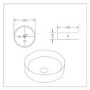1250mm White Traditional Freestanding Vanity Unit with Black Handles - Kentmere