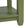 1250mm Green Traditional Freestanding Vanity Unit with Basins and Brass Handles - Kentmere
