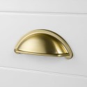 BUN/BeBa_27482/86185 2 Brushed Brass Cup Handles - Kentmere