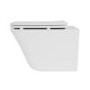 Wall Hung Rimless Toilet  - Includes Cistern Wall Hung Frame Soft Close Seat and Chrome Flush Plate - Boston