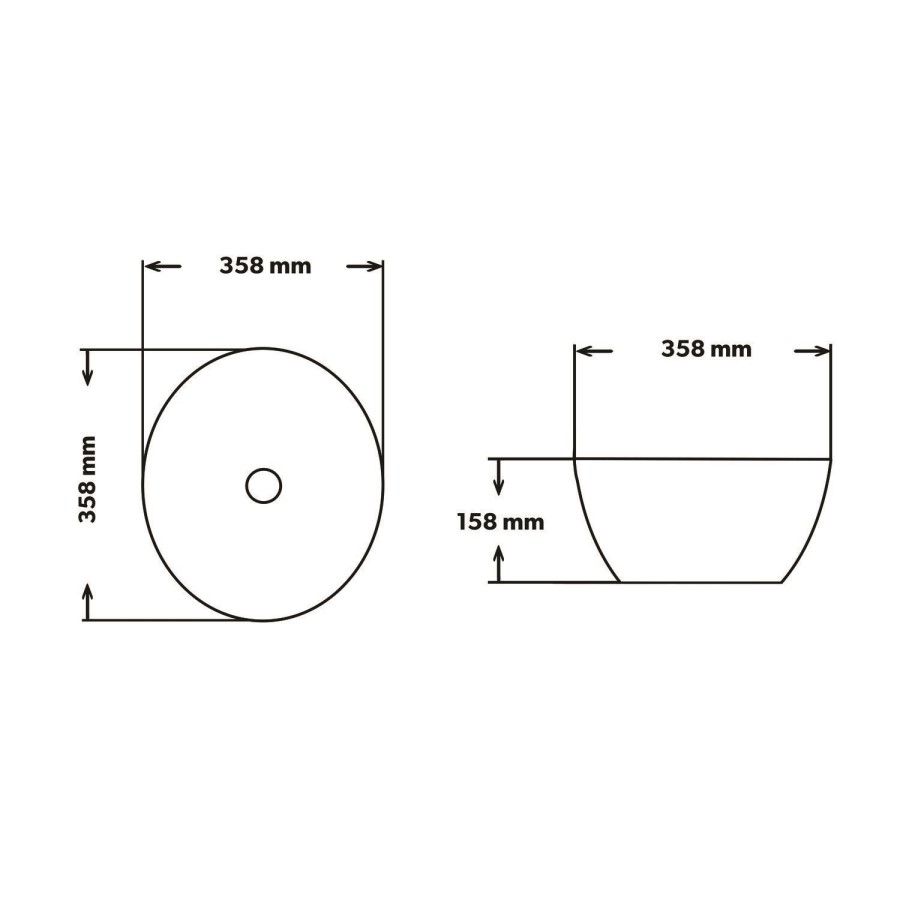 800mm Black Wall Hung Countertop Vanity Unit with Basin - Roxbi 