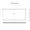 Grade A1 - 1200mm Grey Wall Hung Double Countertop Vanity Unit with Basin - Roxbi