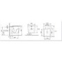 Grade A1 - White Wall Hung Rimless Toilet and Soft Close Seat - Augusta