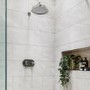 Chrome 1 Outlet Wall Mounted Thermostatic Mixer Shower Set - Camden