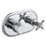 Chrome 1 Outlet Thermostatic Mixer Shower Set with Hand Shower  - Camden