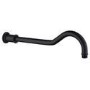 Grade A1 - Black Concealed Shower Mixer with Dual Control & Round Wall Mounted Head and Handset - Camden