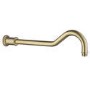 Brushed Brass Concealed Thermostatic Mixer Shower with Wall Shower Head, Slide Rail & Hand Shower - Camden