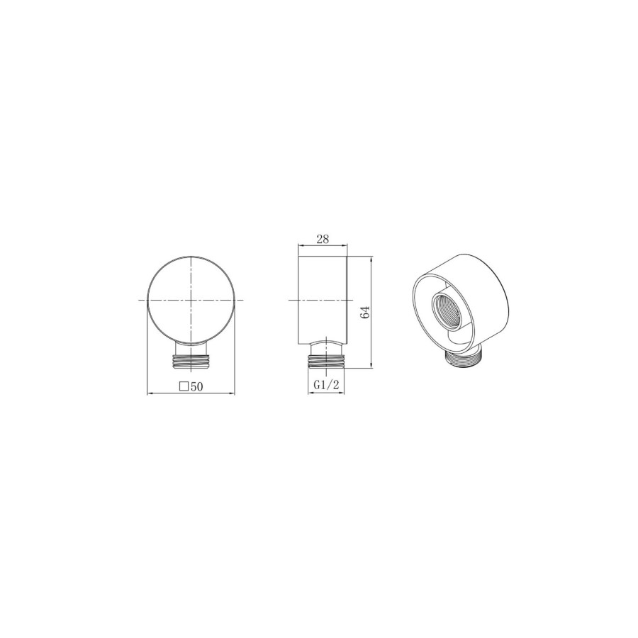 Chrome Dual  Outlet Ceiling Mounted Thermostatic Mixer Shower with Hand Shower - Axel