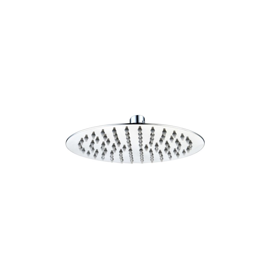 Grade A2 - Chrome Dual Outlet Wall Mounted Thermostatic Mixer Shower with Hand Shower - Flow
