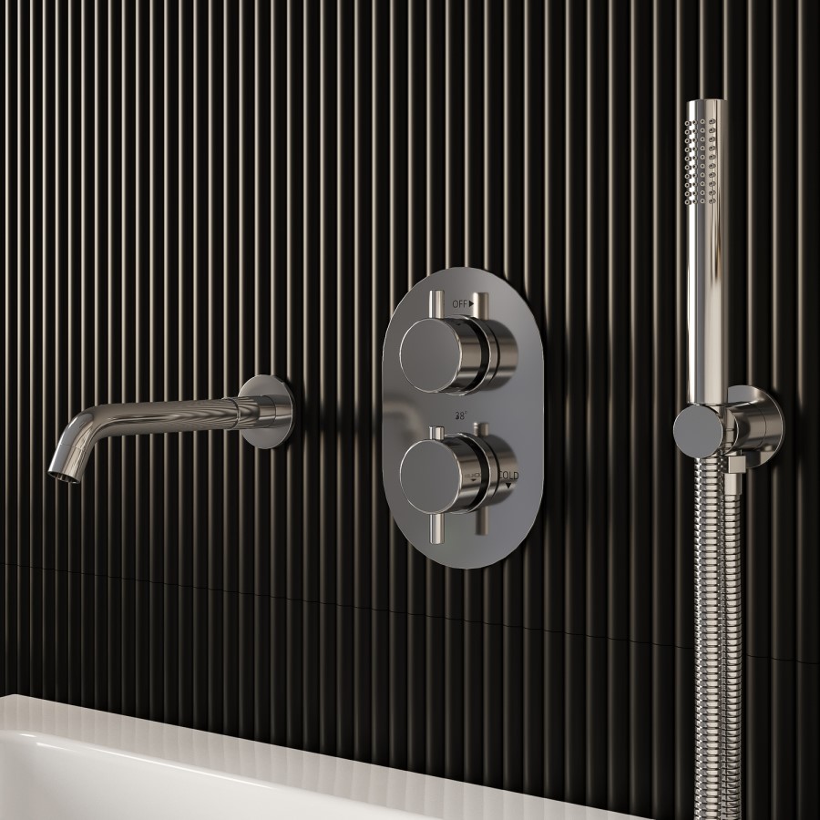 ONLY OPENED - Chrome Basin/Bath Spout - Arissa