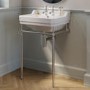 Chrome Traditional Basin Pillar Taps & Bath Filler Tap Pack - Helston