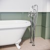 Chrome Freestanding Bath Shower Mixer Tap - Helston