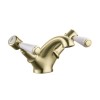 Gold Bath Shower and Basin Tap Pack - Helston