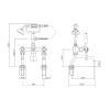 Black Bath Shower and Tap Pack - Helston