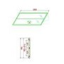 Grade A1 - 760x900mm Rectangular Bi-Fold Shower Enclosure - Lyra