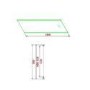 800x900mm Rectangular Bi-Fold Shower Enclosure - Lyra