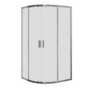 ONLY OPENED - Carina 800x800mm 6mm Quadrant Enclosure