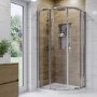 1000mm Quadrant Shower Enclosure with Shower Tray - Carina