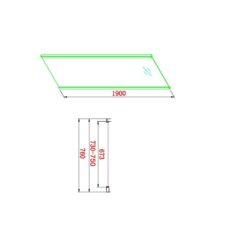 760mm Square Bi Fold Shower Enclosure with Shower Tray - Carina