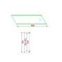 760mm Square Bi Fold Shower Enclosure with Shower Tray - Carina