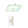 760mm Square Bi Fold Shower Enclosure with Shower Tray - Carina