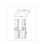 GRADE A1 - 1700mm Sliding Shower Door-Carina