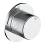 Grade A1 - Chrome Wall Mounted Bath Mixer Tap with Valve - Zanda