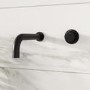 Black Bath Filler Spout Mixer Shower Set - Arissa