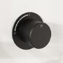 Black Bath Filler Spout Mixer Shower Set - Arissa