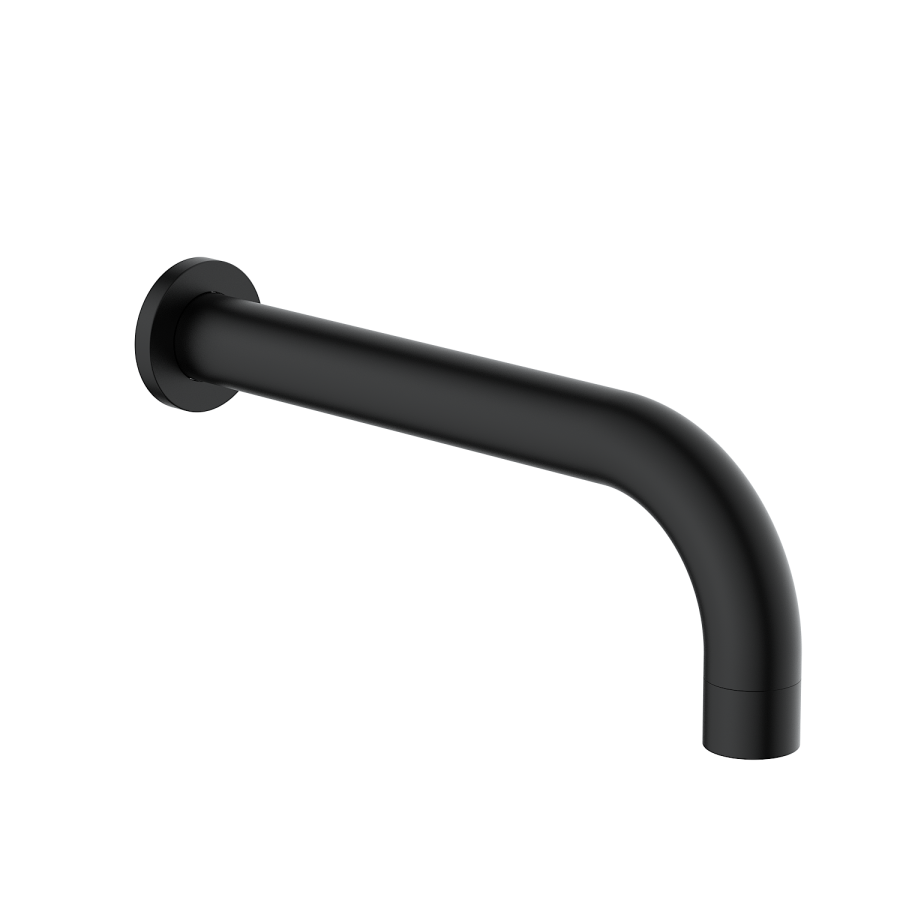 Black Bath Filler Spout Mixer Shower Set - Arissa