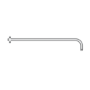 Grade A1 - Chrome Concealed Shower Mixer with Triple Control & Round Head - Flow