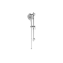 Grade A1 - Chrome Push Button Concealed Mixer Shower with Round Head - Vance