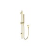 Brushed Brass Dual Outlet Wall Mounted Thermostatic Mixer Shower with Hand Shower - Vance