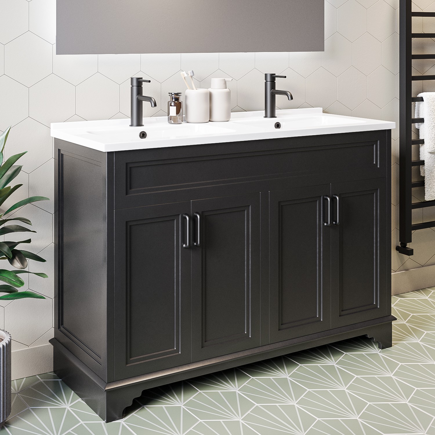 Unit Type Vanity Freestanding Bathroom Double Vanity Units