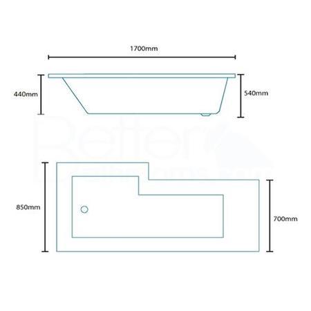 Fixed Screen with Front and End Panels