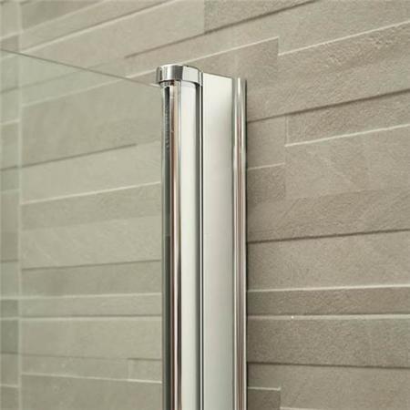 1700mm Verona Right Hand Shower Bath and Hinged Screen with Front and End Panels