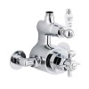 Traditional Twin Exposed Shower Valve