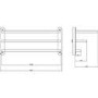 3 Tier Towel Rack