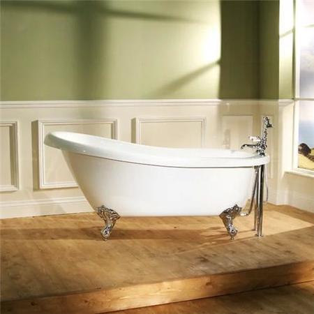 1570 x 705 Park Royal&#153; Slipper Bath with Bath Waste