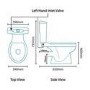 Cosmo Toilet and Seat