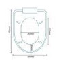 Cosmo Toilet and Seat