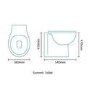 Tampa (Vail) Back To Wall Pan &  Seat