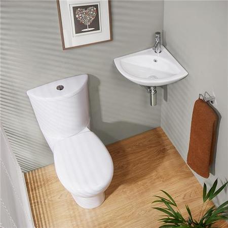 Prima Corner Cloakroom Suite