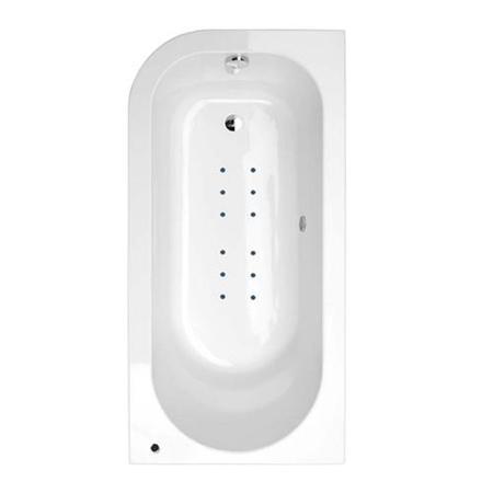 1600 Micro Luxury Right Handed Air Spa Shower Bath With Straight Bath Screen-BetaCast UPGRADE