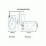 Veneto Close Coupled Toilet with Pan Connector