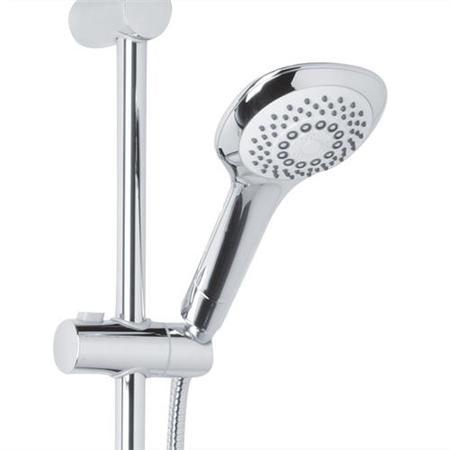 Vision Riser Slide Shower Rail Kit with Minimalist Deluxe Valve
