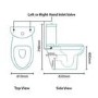 Prima Close Coupled Toilet and Seat