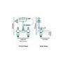 Cambridge Basin Tap and Bath Shower Mixer Pack